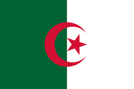 Fahne von Algerien